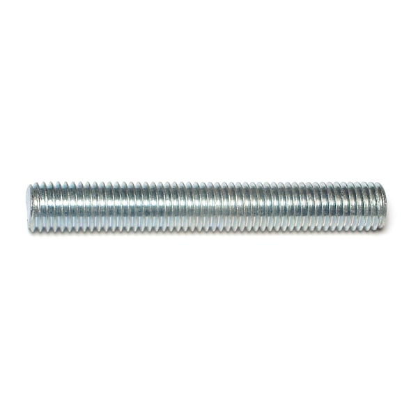 Midwest Fastener Fully Threaded Rod, M14-2.0mm, Zinc Plated Finish, 4 PK 76886 - main